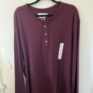 NWT Long-sleeve Thermal (Maroon, XXL)